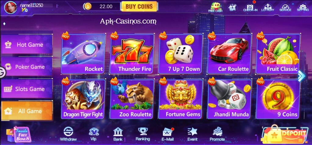 Luck22 Game